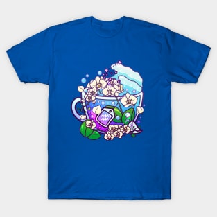 Aquarius Zodiac Teacup T-Shirt